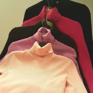 Ralf Lauren turtlenecks